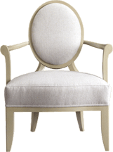 Oval X-Back Lounge Chair 